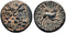 Ancient Greek coin from Antioch - Time of Roman Emperors Augustus and Tiberius