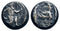 Ancient Achaemenid silver coin - Time of Xerxes II to Artaxerxes II (420-375 BC) minted in Sardeis