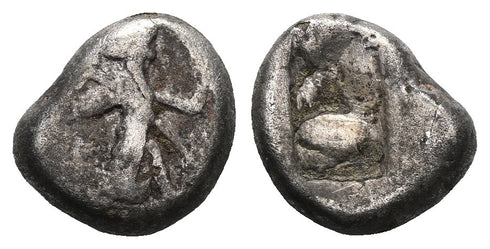 Ancient Achaemenid silver coin - Time of Darios I to Xerxes II 485-420BC