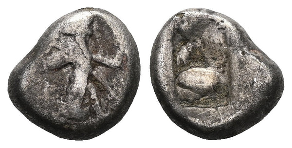 Ancient Achaemenid silver coin - Time of Darios I to Xerxes II 485-420BC