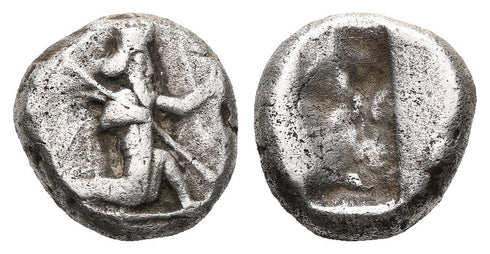 Ancient Achaemenid silver coin - Time of Darios I to Xerxes II 485-420BC