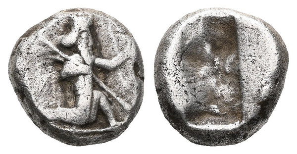 Ancient Achaemenid silver coin - Time of Darios I to Xerxes II 485-420BC