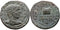Ancient Roman Provincial coin of the Emperor Elagabalus minted in Emesa