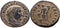 EF Ancient Roman coin of the Emperor Maximinus II as Augustus minted in Antioch