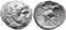 Ancient Macedonian silver tetradrachm of Alexander III The Great 336-323 BC
