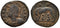 Ancient Roman coin - Commemorative Coin minted in Antioch - Wolf and Twins