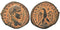 Large Ancient Roman Provincial coin of the Emperor Elagabalus minted in Seleucis and Pieria