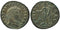 Ancient Roman coin of the Emperor Maximinus II as Caesar minted in Cyzicus