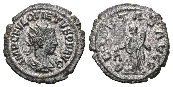 RARE Ancient Roman coin of Quietus 260-261 AD minted in Antioch