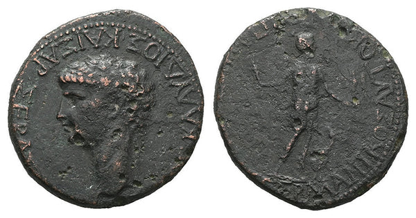 Ancient Roman Provincial coin of the Emperor Claudius I minted in Koinon of Lycia