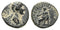 Ancient Roman Provincial coin of Agrippina II with Cybele minted in Eumeneia, Phrygia