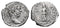 Ancient Roman silver denarius of the Emperor Septimius Severus minted in Laodicea ad Mare