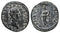 Ancient Roman Provincial coin of the Emperor Nerva minted in Ankyra, Phrygia
