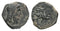 Ancient Greek coin with Zeus and Horseman minted in Adramyteion, Mysia in the 2nd Century BC