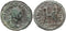 Silvered Roman coin of Probus - CLEMENTIA TEMP
