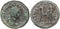 Silvered Roman coin of Probus - CLEMENTIA TEMP