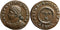 Ancient Roman coin of Constantine II as Caesar minted in Thessalonica in 320 AD - CAESARVM NOSTRORVM