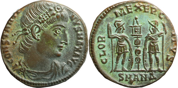 EF+ Ancient Roman coin of Constantine I The Great minted in Antioch