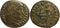 Ancient Roman coin of Constantine I The Great minted in Constantinople - GLORIA ROMANORVM