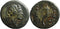 Ancient Greek coin with Dionysios minted in Apameia in 1 AD under the reign of Augustus 27 BC to 14 AD