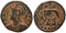 Ancient Roman coin - Commemorative Coin minted in Antioch - Wolf and Twins