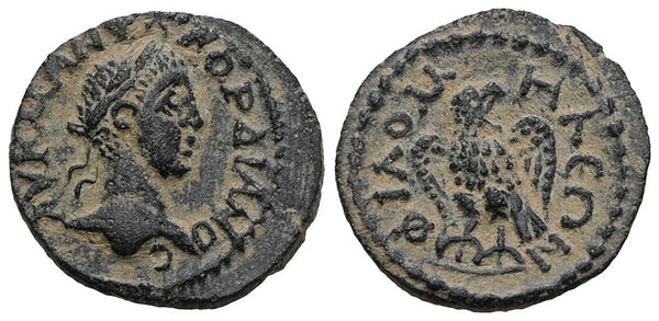 VF+++ Ancient Roman Provincial coin of Gordian III with Eagle minted in Philomelion, Phrygia