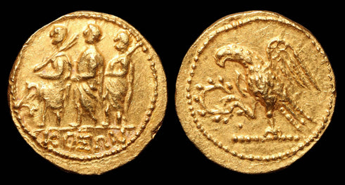 Superb Ancient Greek gold coin Scythian (Thracian) Koson