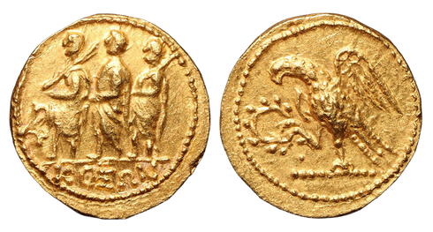 Superb Ancient Greek gold coin Scythian (Thracian) Koson