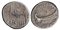 Roman Imperatorial Marc Antony AR silver denarius - Legionary issue - Legion III