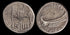 Roman Imperatorial Marc Antony AR silver denarius - Legionary issue - Legion III