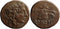 Ancient Greek coin from Pontos, Amisos 120-63BC Dionysos with Cista Mystica