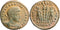 Ancient Roman coin of the Emperor Constantius II as Caesar - GLORIA EXERCITVS