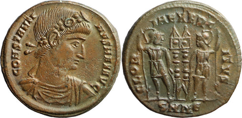 EF/VF+ Ancient Roman coin of Constantine I The Great minted in Nicomedia