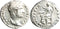 VF+++++ Ancient Roman silver denarius of the Emperor Hadrian minted in Rome