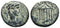 Ancient Roman Provincial coin of the Emperor Claudius I minted in Docimeum, Phrygia
