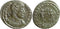 Ancient Roman coin of Constantius II minted in Siscia - VICTORIAE DD AVGG Q NN