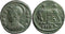 Ancient Roman coin - Commemorative Coin minted in Cyzicus - Wolf and Twins