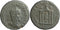 30mm Ancient Roman coin of the Emperor Trebonianus Gallus