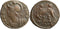 Ancient Roman coin - Commemorative Coin minted in Antioch - Wolf and Twins