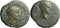 Ancient Roman Provincial coin of the Emperor Augustus 27 BC-14 AD with the Thracian King Rhoemetalkes