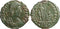 Ancient Roman coin of the Emperor Constans - FEL TEMP REPARATIO - Emperor on Galley