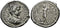 VF+++++ Ancient Roman silver denarius of Caracalla as Augustus minted in Rome in 199-200 AD