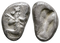 Ancient Archaemenid silver coin minted in Sardes - Time of Xerxes I – Xerxes II circa 485–420 BC