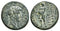 Ancient Roman coin of the Emperor Caligula 37-41 AD minted in Aezanis, Phrygia