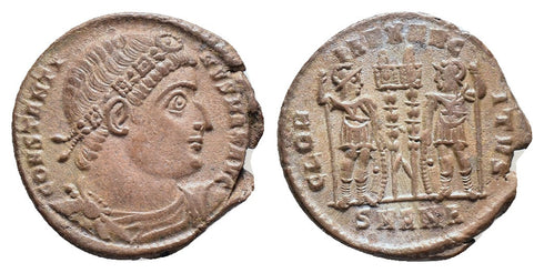 VF++++ Ancient Roman coin of Constantine I The Great minted in Antioch
