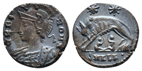 Ancient Roman coin - Commemorative Coin minted in Alexandria, Egypt - Wolf and Twins