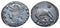Ancient Roman coin - Commemorative Coin minted in Constantinopolis - Wolf and Twins