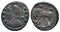Ancient Roman coin - Commemorative Coin minted in Cyzicus - Wolf and Twins