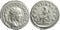 VF+++ Ancient Roman silver coin of the Emperor Gordian III minted in Antioch - FORTVNA REDVX