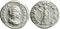 Ancient Roman silver denarius of Julia Domna with Diana minted in Rome 211-217 AD under Emperor Caracalla